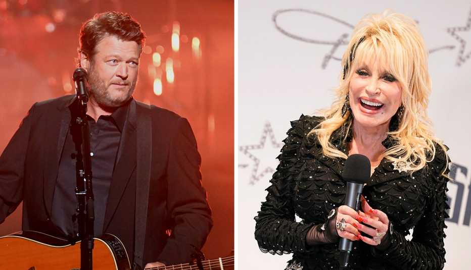 blake shelton and dolly parton