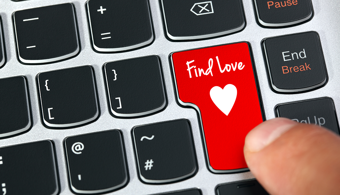 Online dating concept