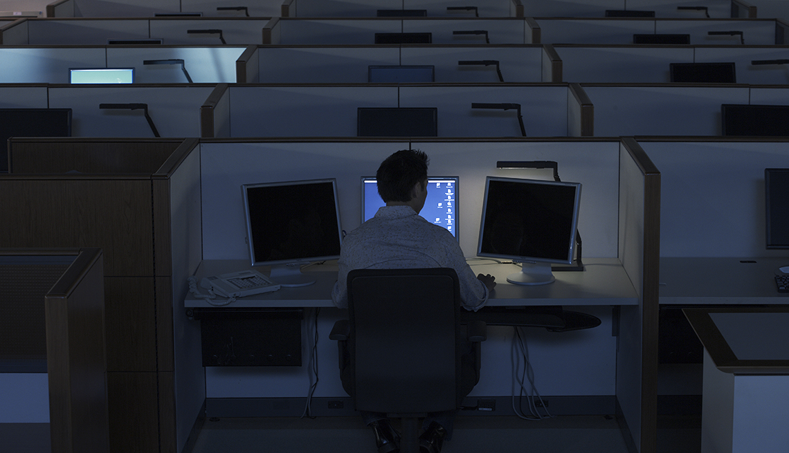 Call center scam concept