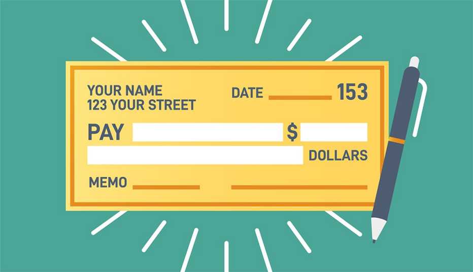 Should you stop using paper checks? a blank check with a pen next to it