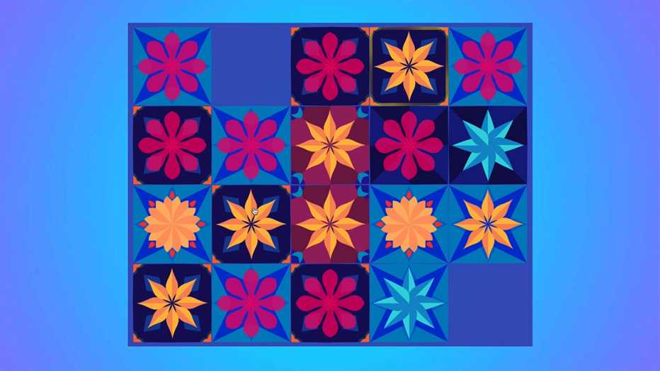 A graphic of the Pattern Match game